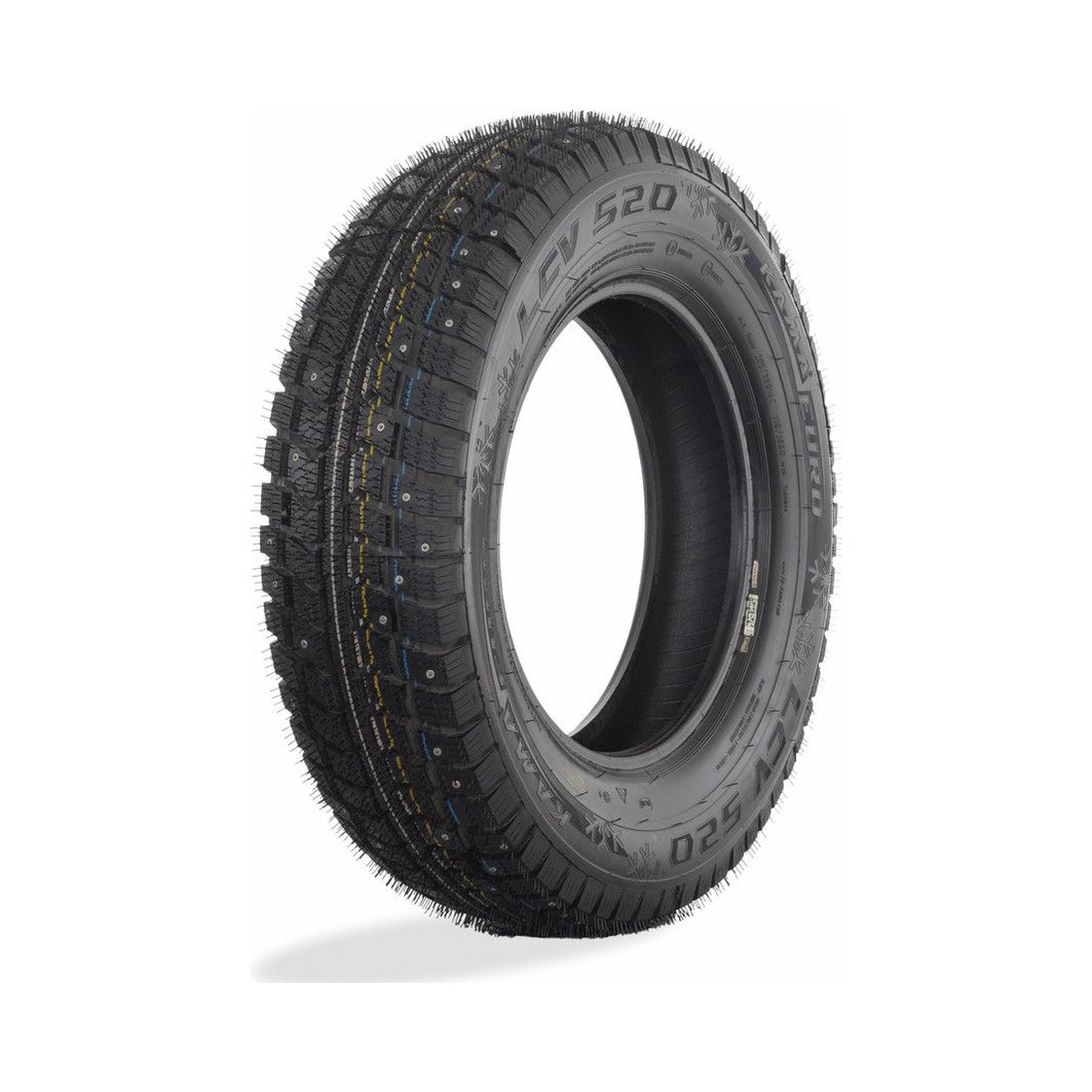 205/75 C R16  КАМА Euro 520 шип 110/108R Вид 0
